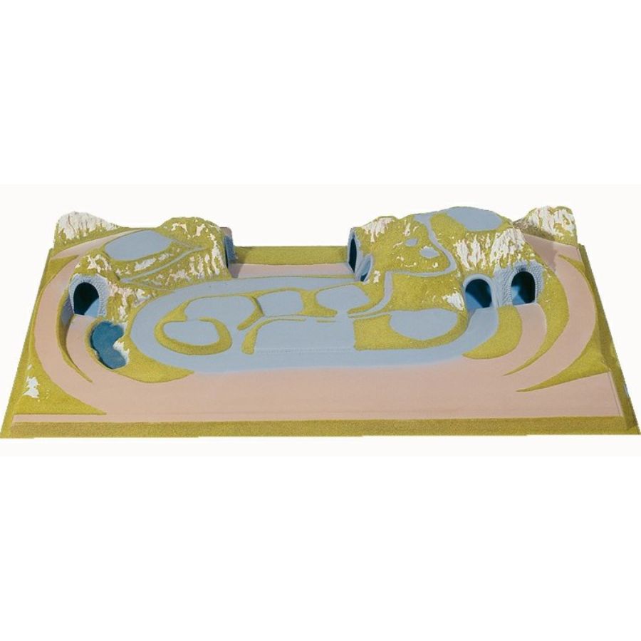 Noch Rail Buildings & People HO-OO Layout Rosenheim 160x100cm