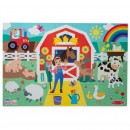Melissa & Doug Ms Rachel Farm Floor Puzzle