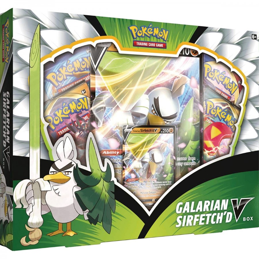 Pokemon TCG Galarian Sirfetchd V Box
