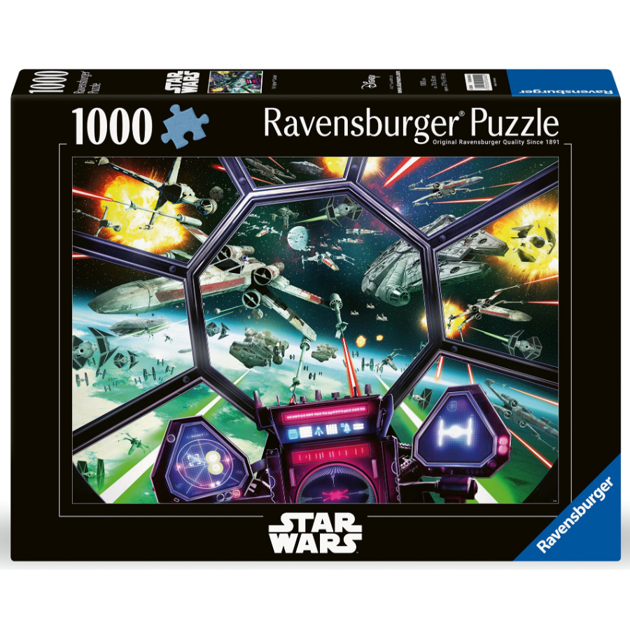 Ravensburger Puzzle 1000 Piece Star Wars TIE Fighter Cockpit