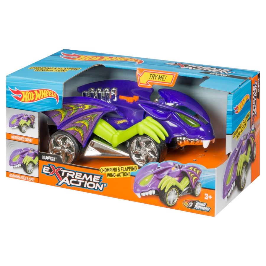 Hot Wheels Extreme Action Vamprya With Light & Sound