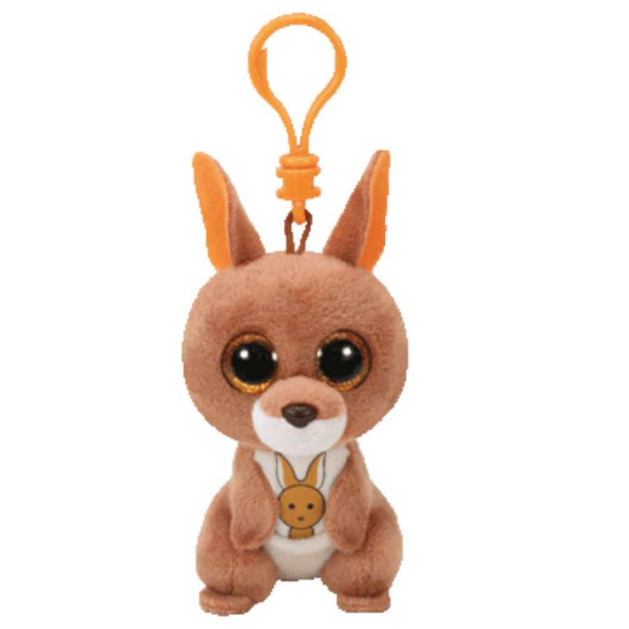 Beanie Boos Clips Kipper Brown Kangaroo