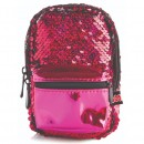 BooBoo Mini Backpack Sequin Fuchsia