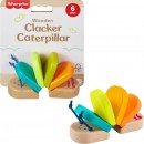 Fisher Price Wooden Clacker Caterpillar