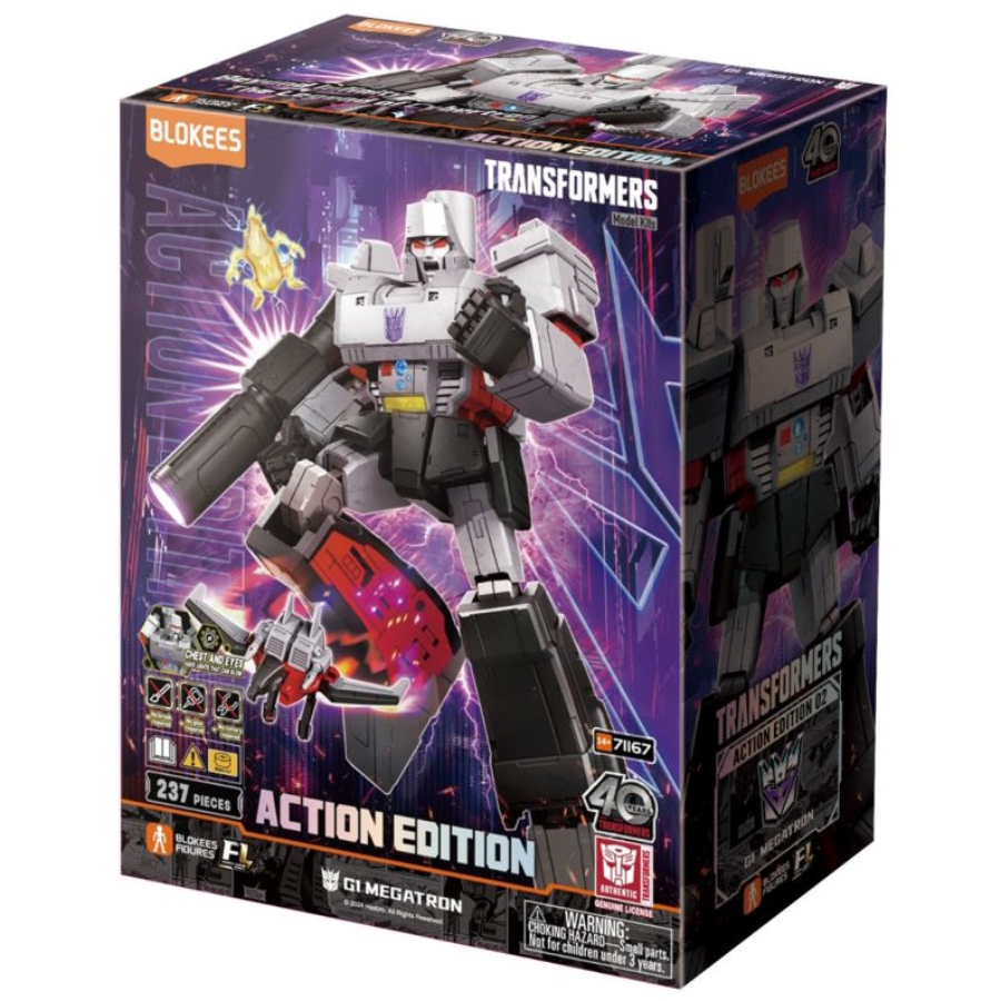 Blokees Model Kit Action Edition Transformers G1 Megatron