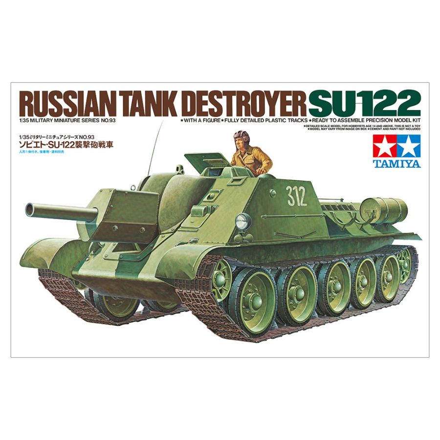 Tamiya Model Kit 1:35 Russian SU122