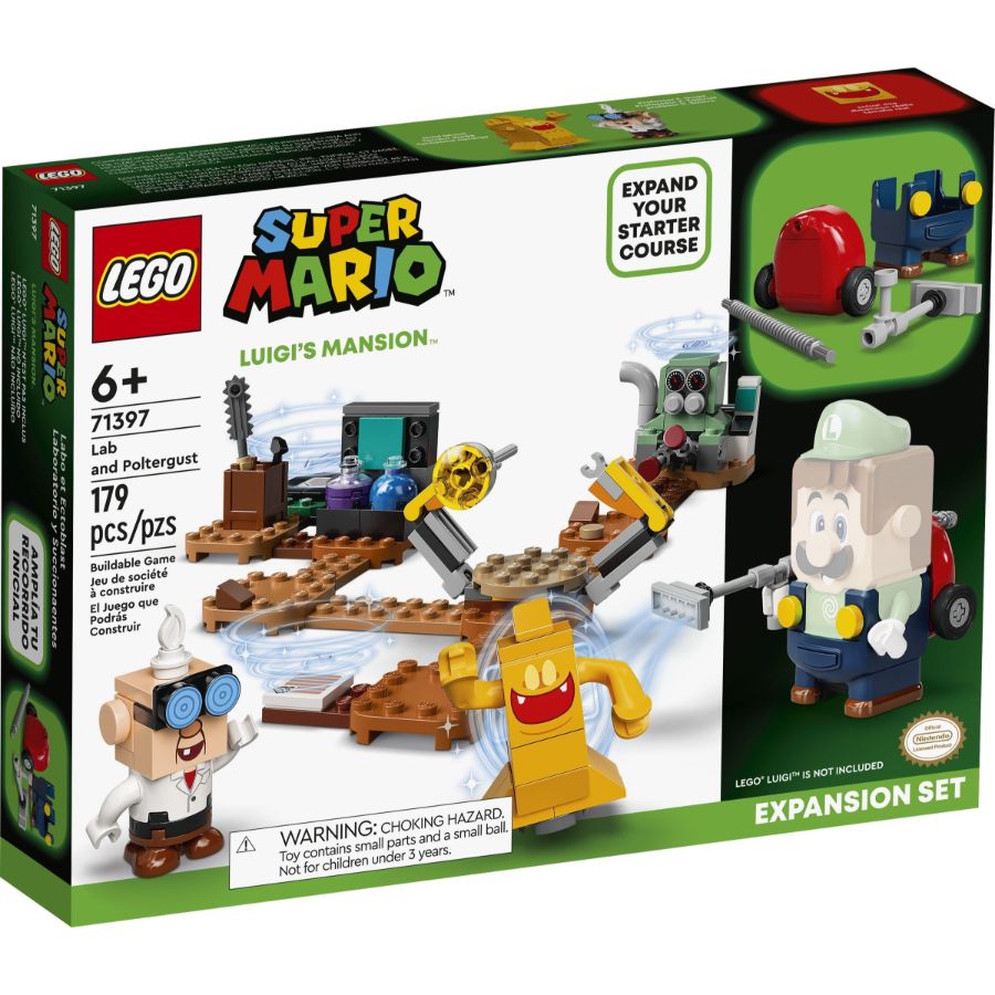 LEGO Super Mario Luigis Mansion Lab & Poltergust