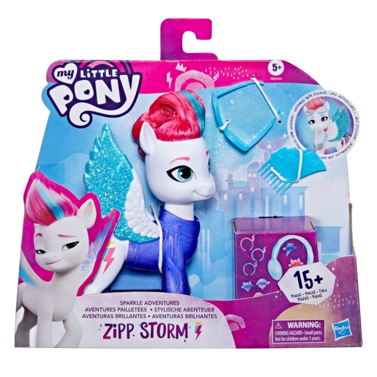 My Little Pony Rainbow Reveal Zipp Storm Dolls Pets Prams 