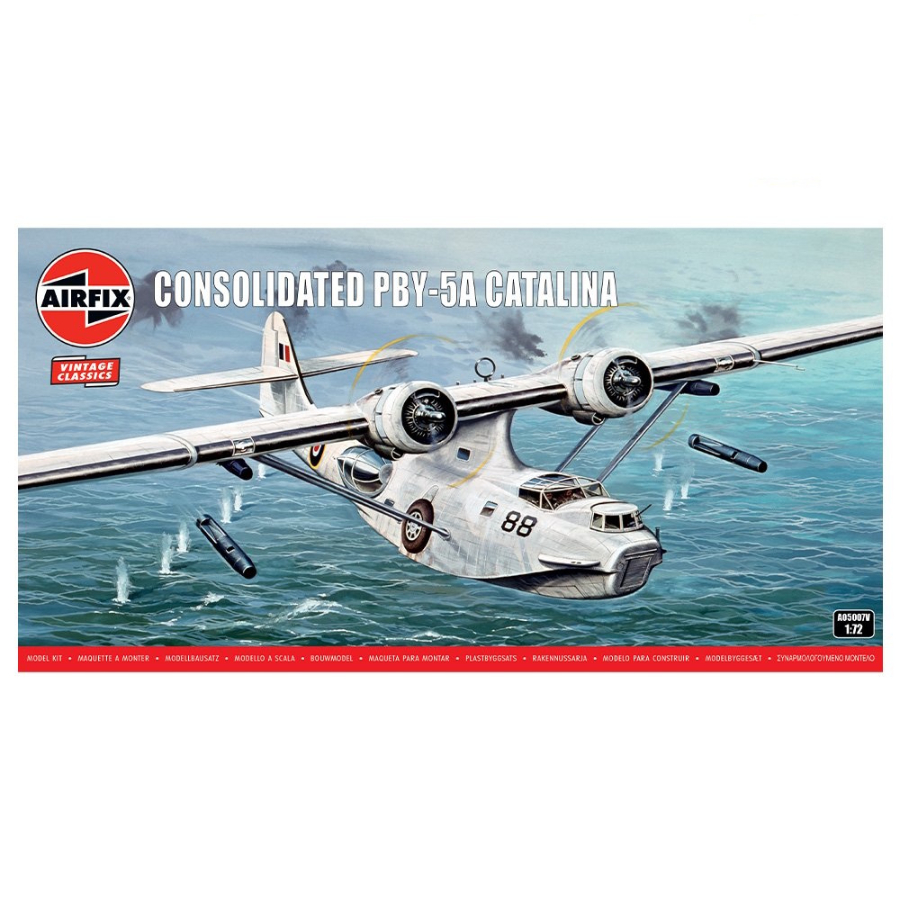 Airfix Model Kit 1:72 Consolidated PBY-5A Catalina Australian Decals