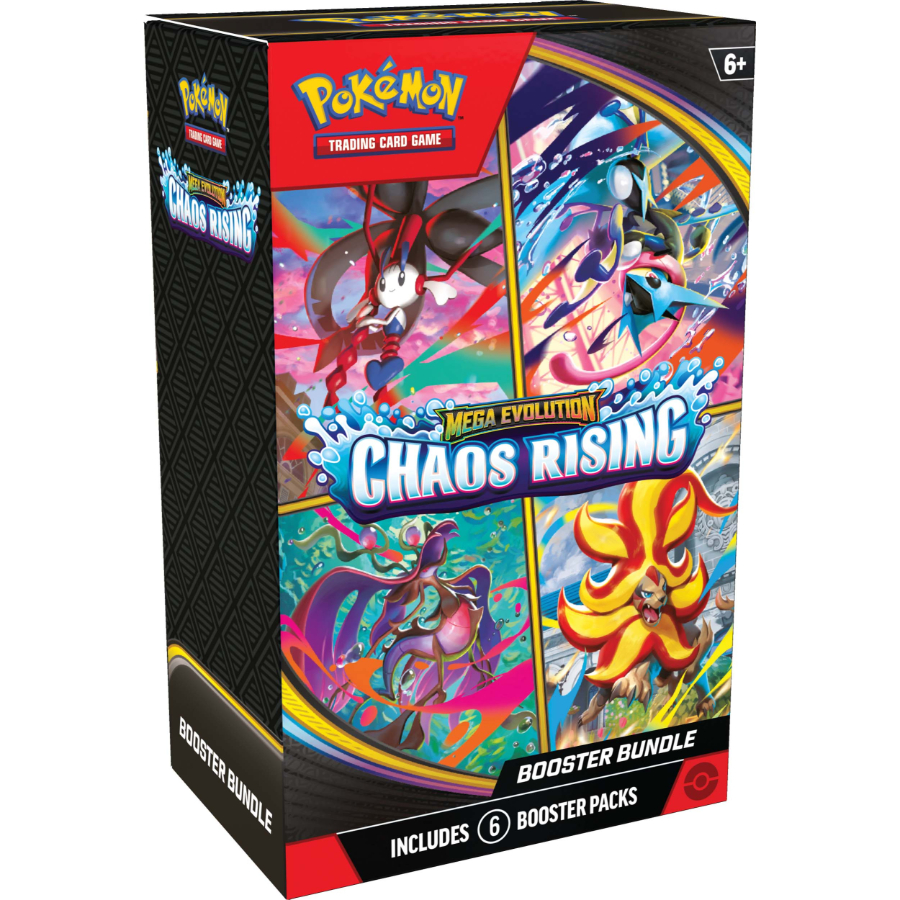Pokemon TCG Mega Evolutions Chaos Rising Booster Bundle