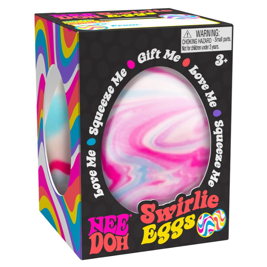 Schylling Nee-Doh Swirlie Eggs Assorted