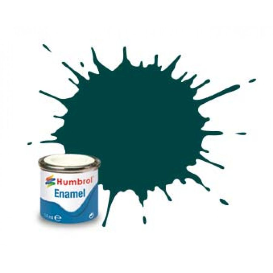 Humbrol Enamel Paint British Racing Green Gloss