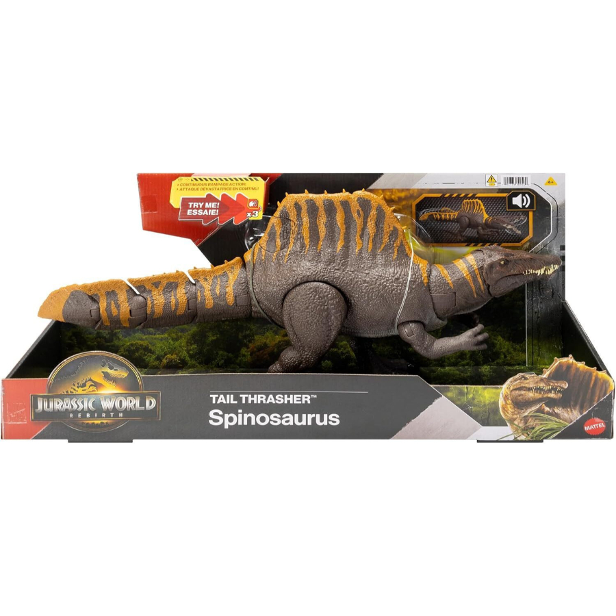 Jurassic World Rebirth Dinosaur Spin N Strike Spinosaurus