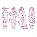 Djeco Colouring Rosemary & Friends