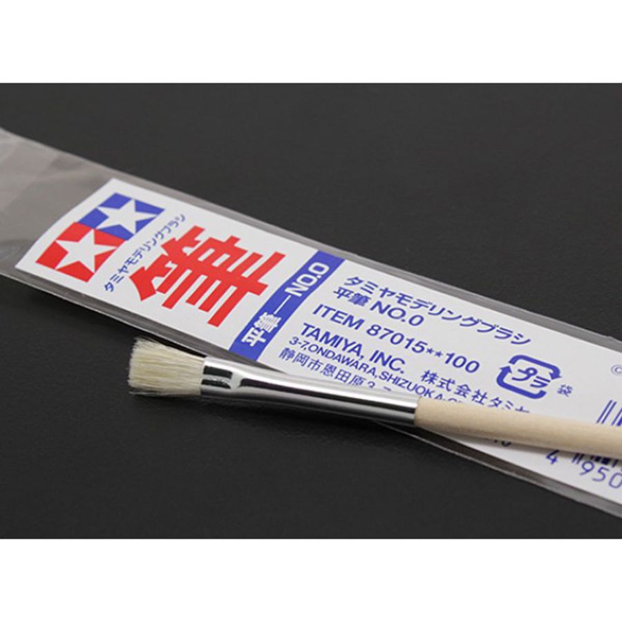 Tamiya Brush Flat No 0