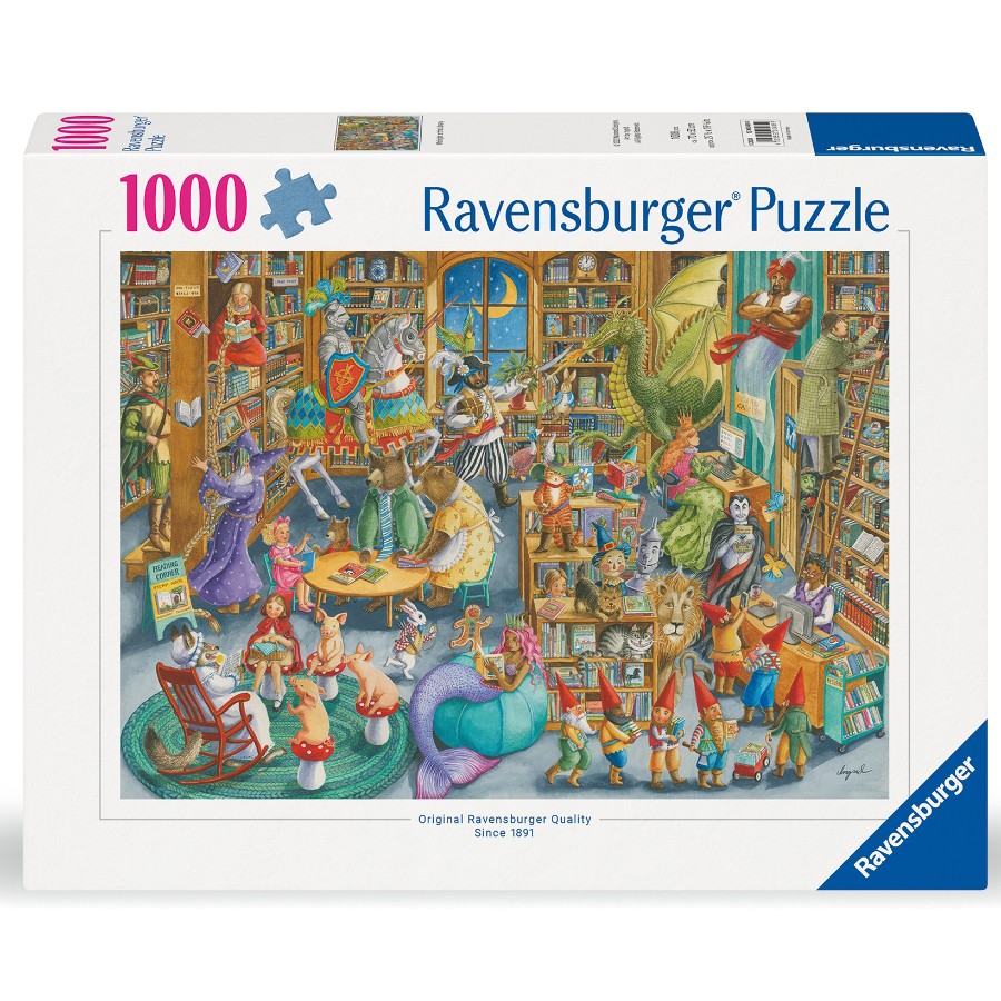 Ravensburger Puzzle 1000 Piece Midnight At The Library SF