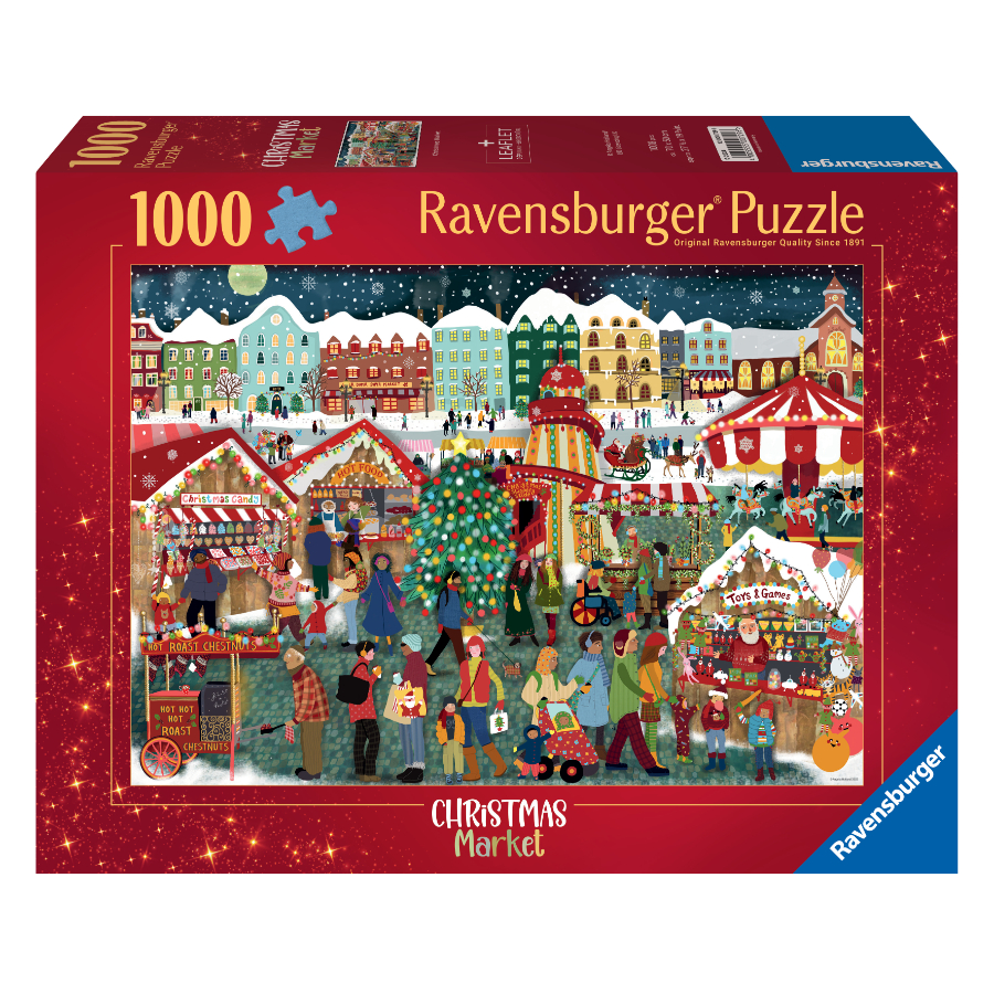 Ravensburger Puzzle 1000 Piece Christmas Market SF