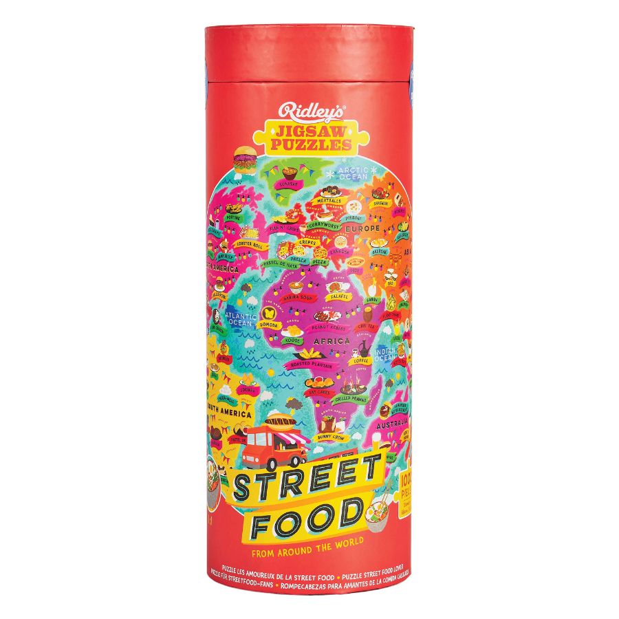 Ridleys Street Food Lovers 1000 Piece Jigsaw Puzzle