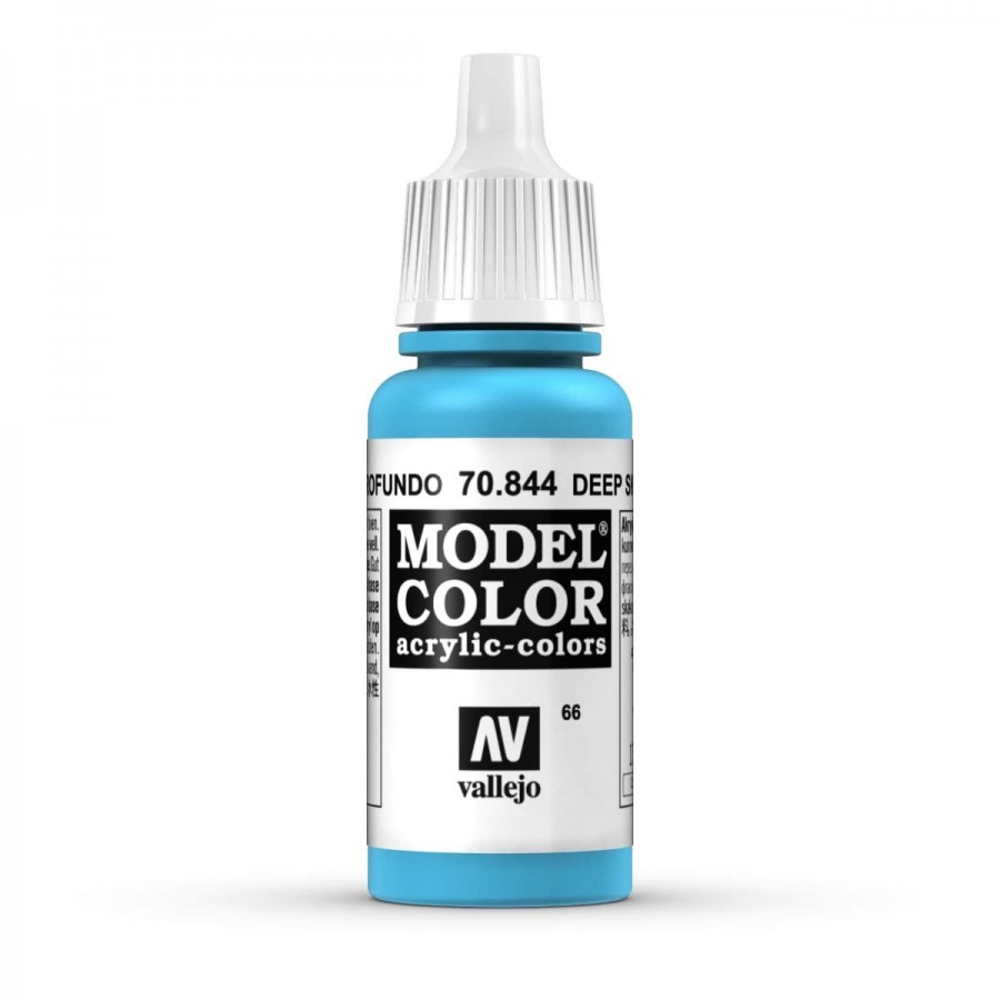 Vallejo Acrylic Paint Model Colour Deep Sky Blue 17-18ml