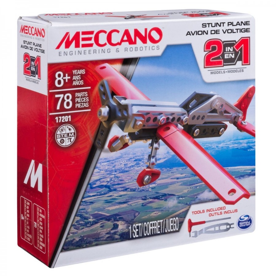 Meccano 2 In 1 Plane