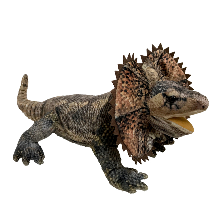 Norbert The Frilled Neck Lizard Plush 65cm