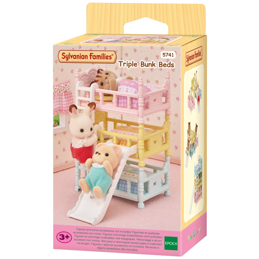Sylvanian Families Triple Bunk Beds