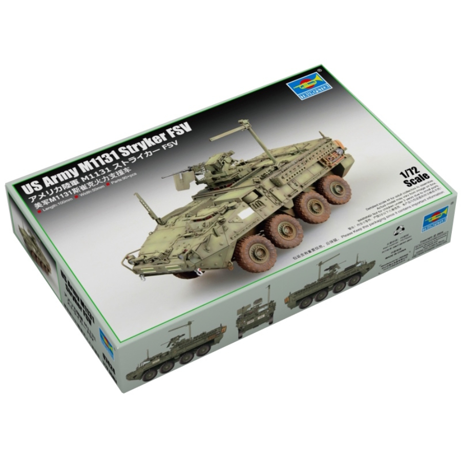 Trumpeter Model Kit 1:72 US Army M1131 Stryker FSV