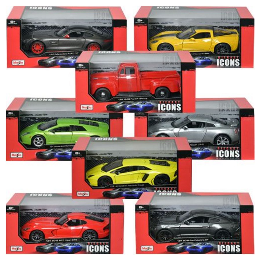 Maisto Icon 1:24 Scale Diecast Car Assorted