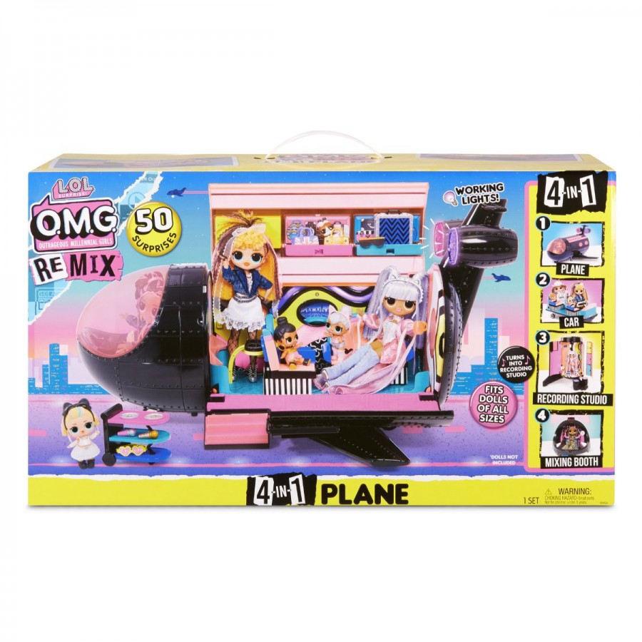 LOL Surprise Remix OMG Plane