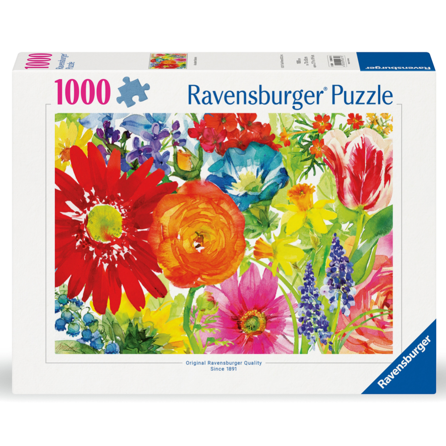 Ravensburger Puzzle 1000 Piece Abundant Blooms SF