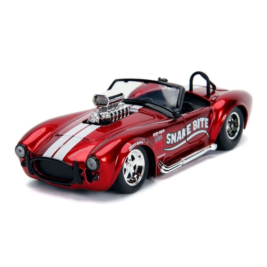 Jada Diecast 1:24 BTM Candy Red 1965 Shelby Cobra 427 SC