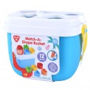 Shape Sorter Match A Shape Bucket