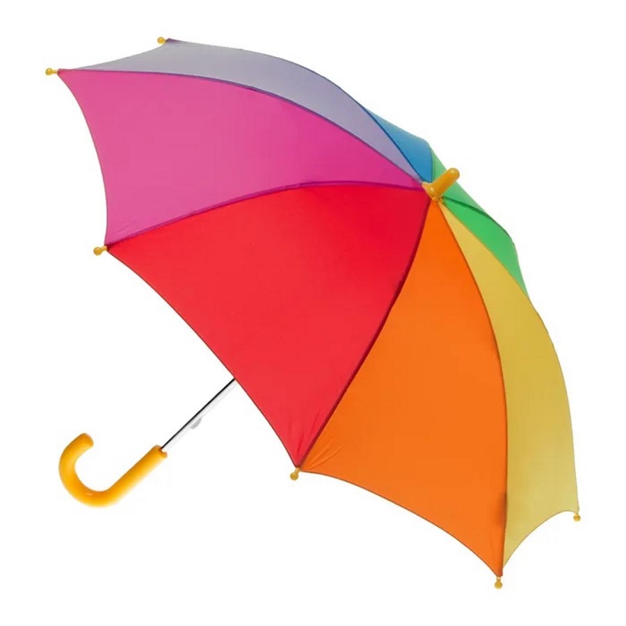 Umbrella For Kids Rainbow With Fibreglass Ribs