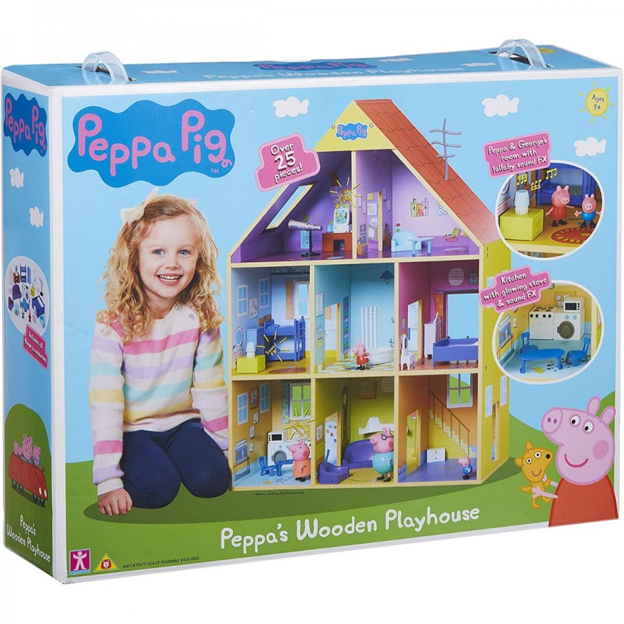Peppa Pig Deluxe Wooden Playhouse