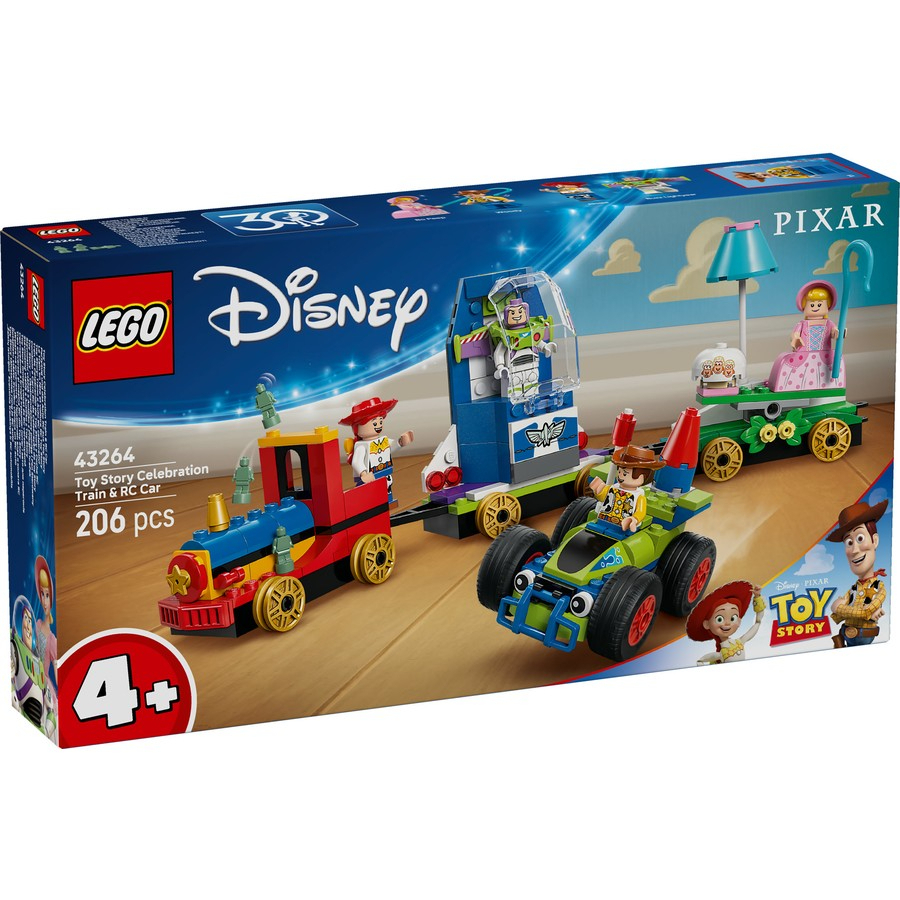 LEGO Disney Toy Story Celebration Train & RC Car 4+ Set
