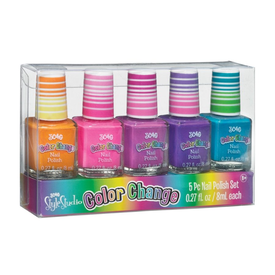 Nail Polish 5 Pack Colour Changing