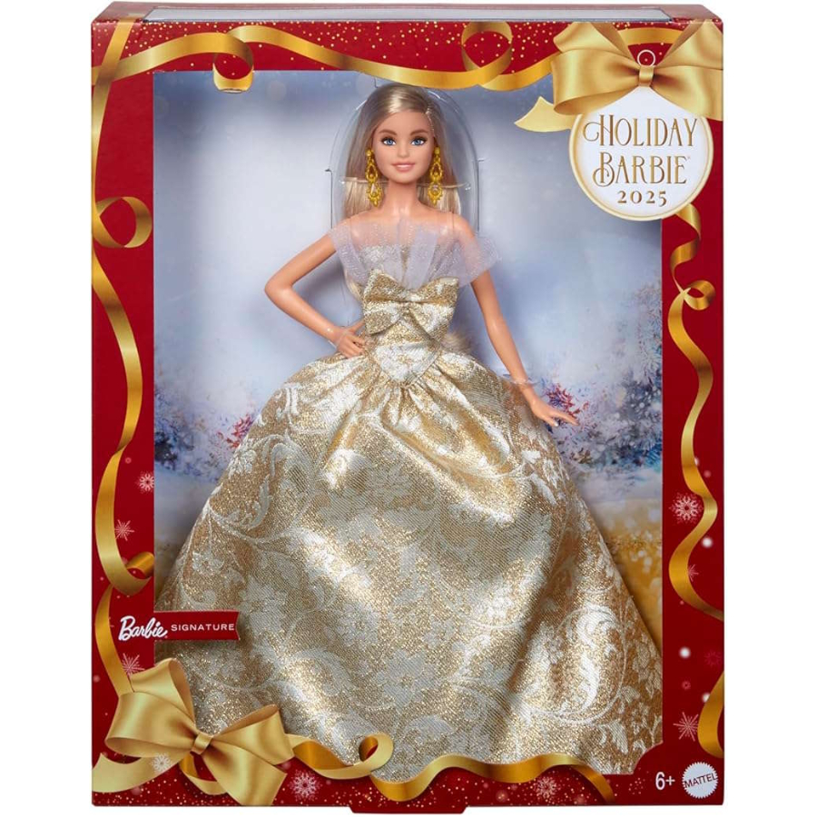 Barbie Signature 2025 Holiday Blonde-Haired Collector Doll