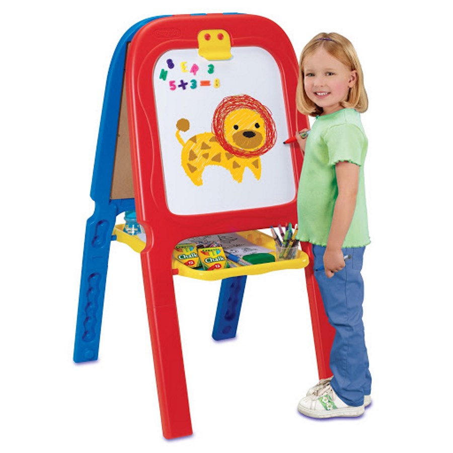 Crayola 3 In 1 Double Sided Easel & Accessories