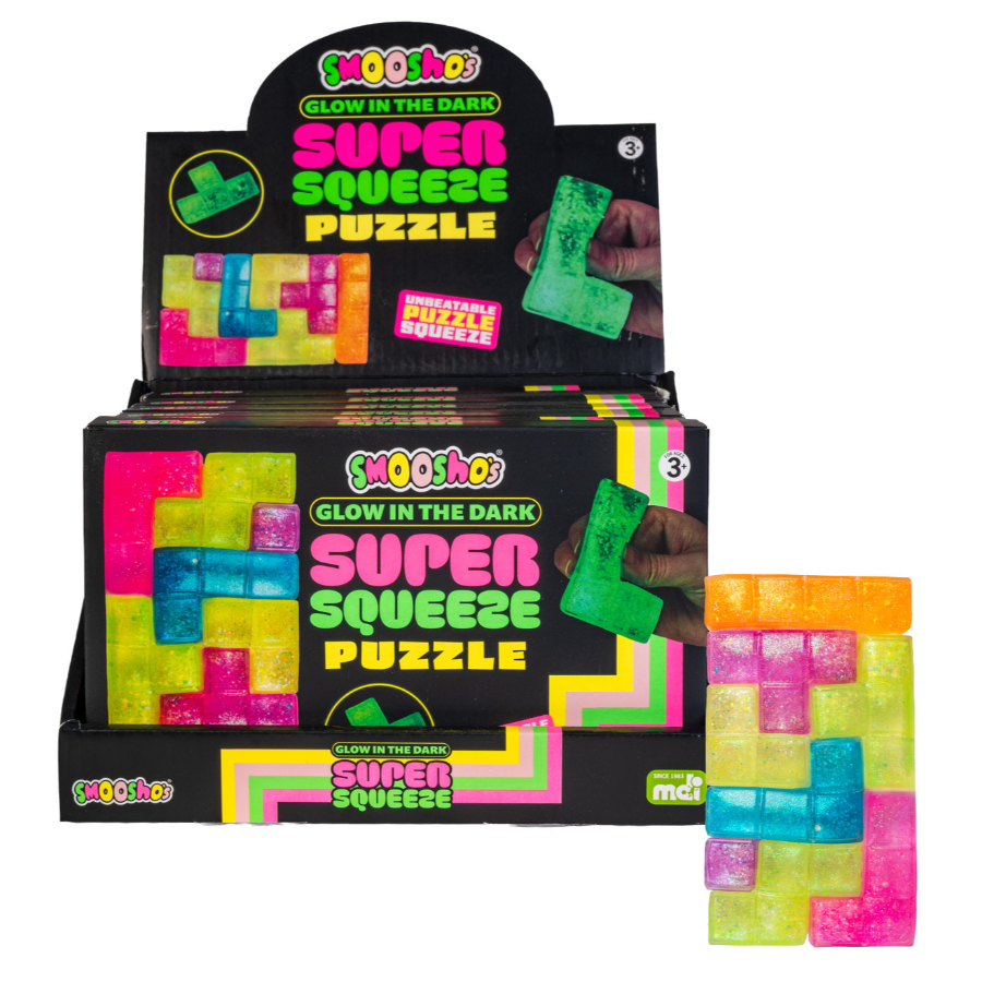 Smooshos Super Squishy Glow in The Dark Puzzle