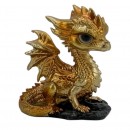 Baby Dragon Gold 6cm Assorted