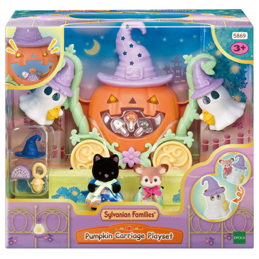 Sylvanian Families Pumpkin Carriage Playset