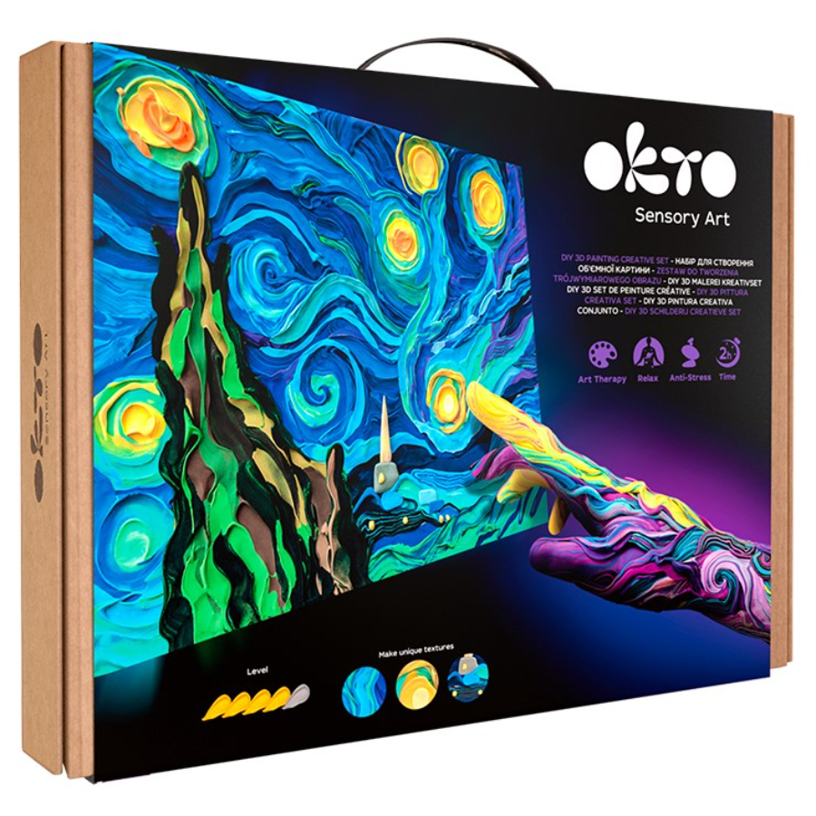 Okto Sensory Art Creative Set Starry Night