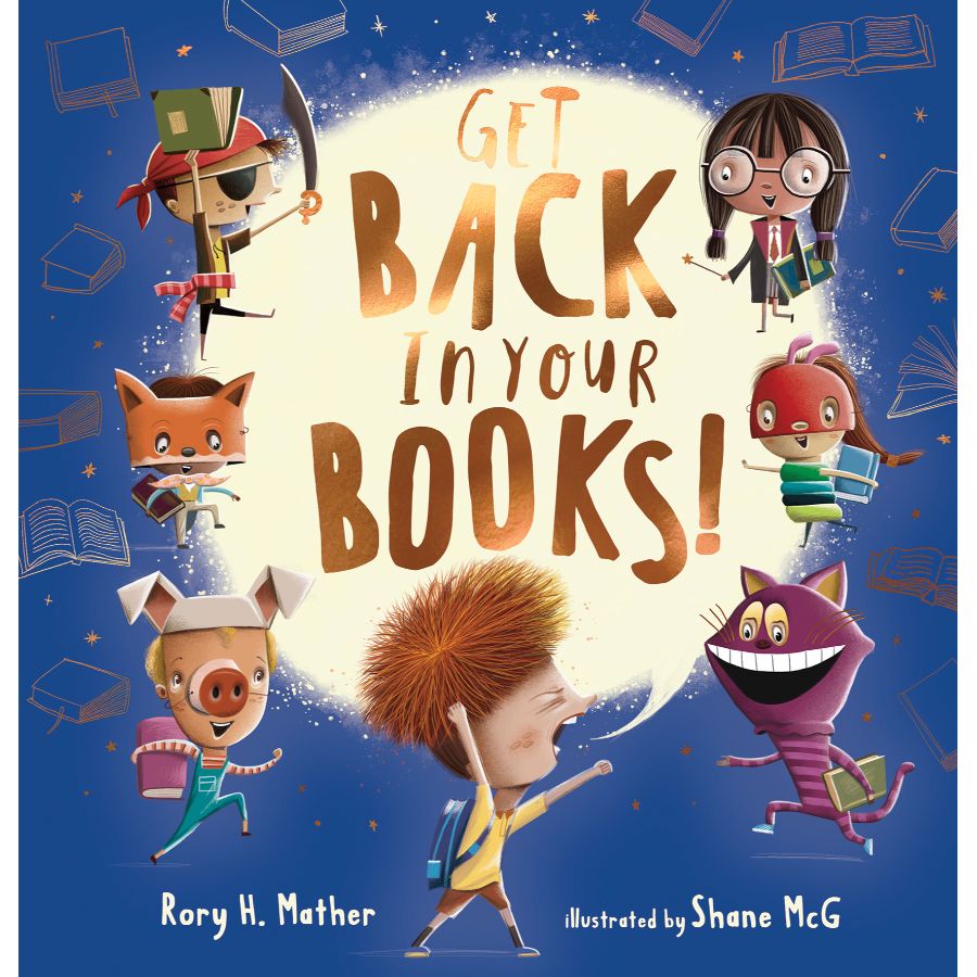 Childrens Book Get Back In Your Books