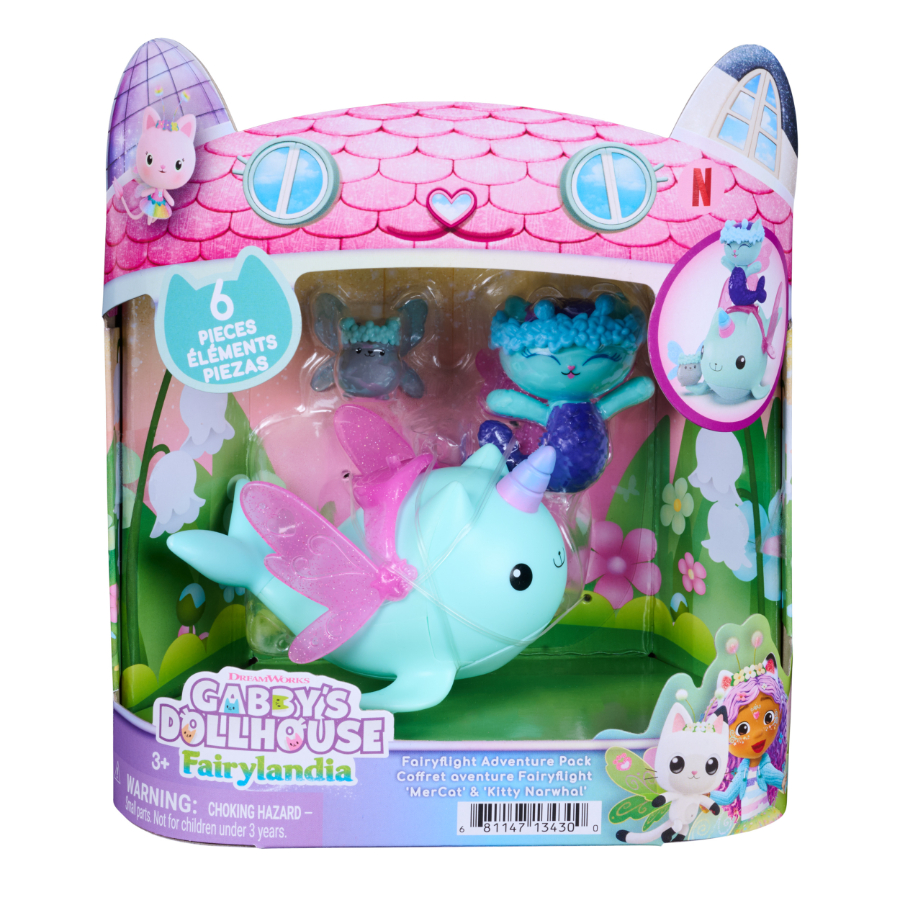 Gabbys Dollhouse Fairylandia Fairyriffic Friends Assorted