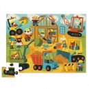 Crocodile Creek 36 Piece Floor Puzzle Busy Builders