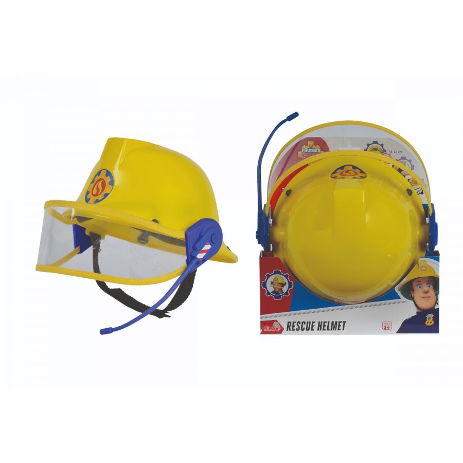 Fireman Sam Helmet With Mic