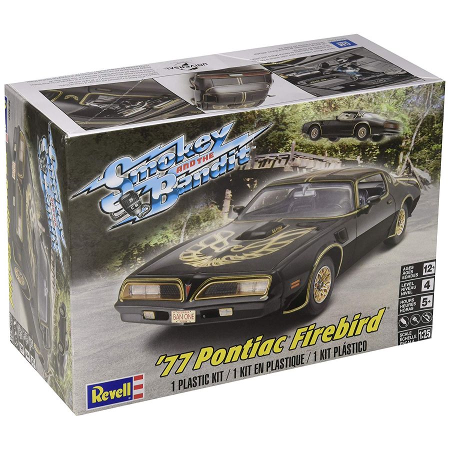Revell Model Kit 1:24 Smokey And The Bandit 77 Pontiac Firebird