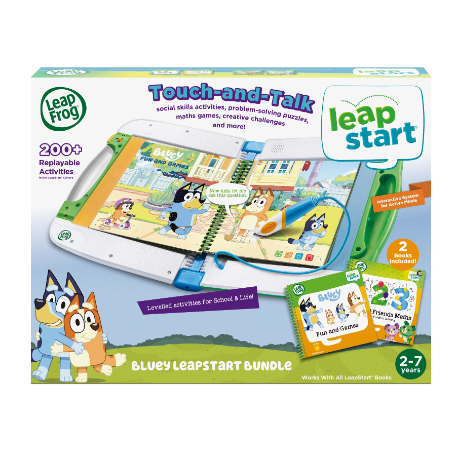 Leapfrog LeapStart 3D Interactive Learning System With Bonus Bluey Book