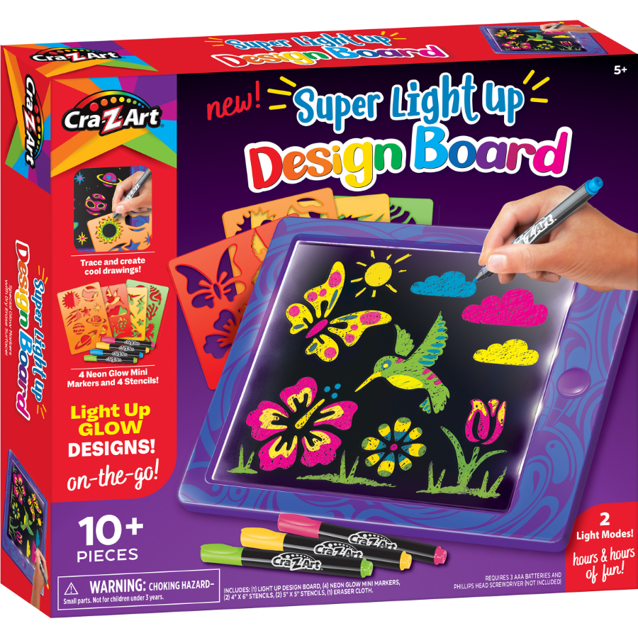 CraZArt Stationery Super Light Up Design Board