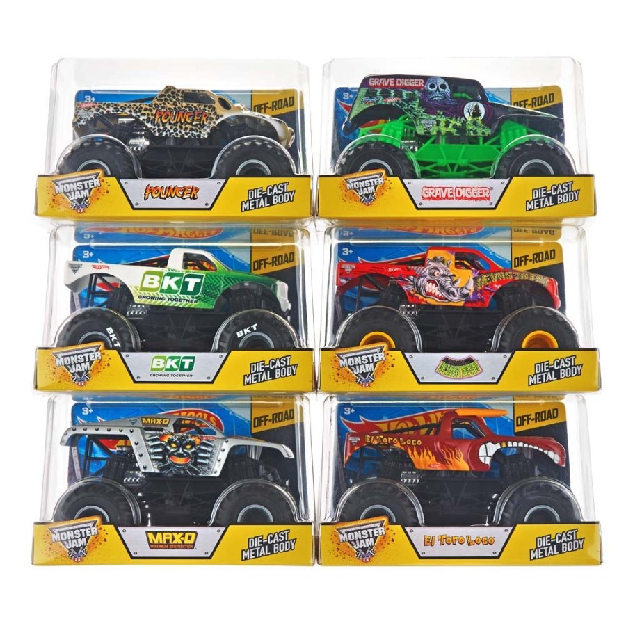Hot Wheels Monster Jam 1:24 Assorted